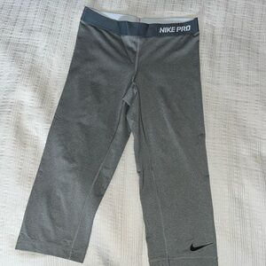 Nike Pro Gray Capris